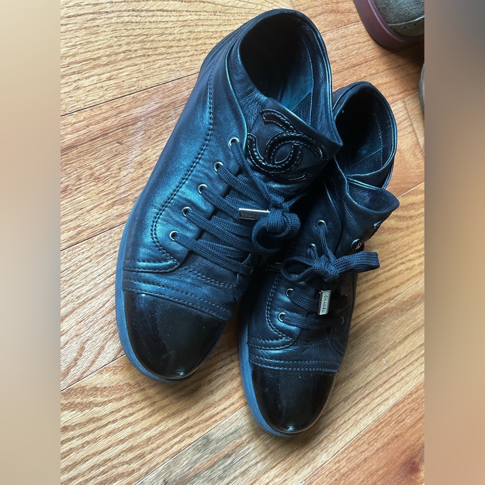 Chanel double C sneakers